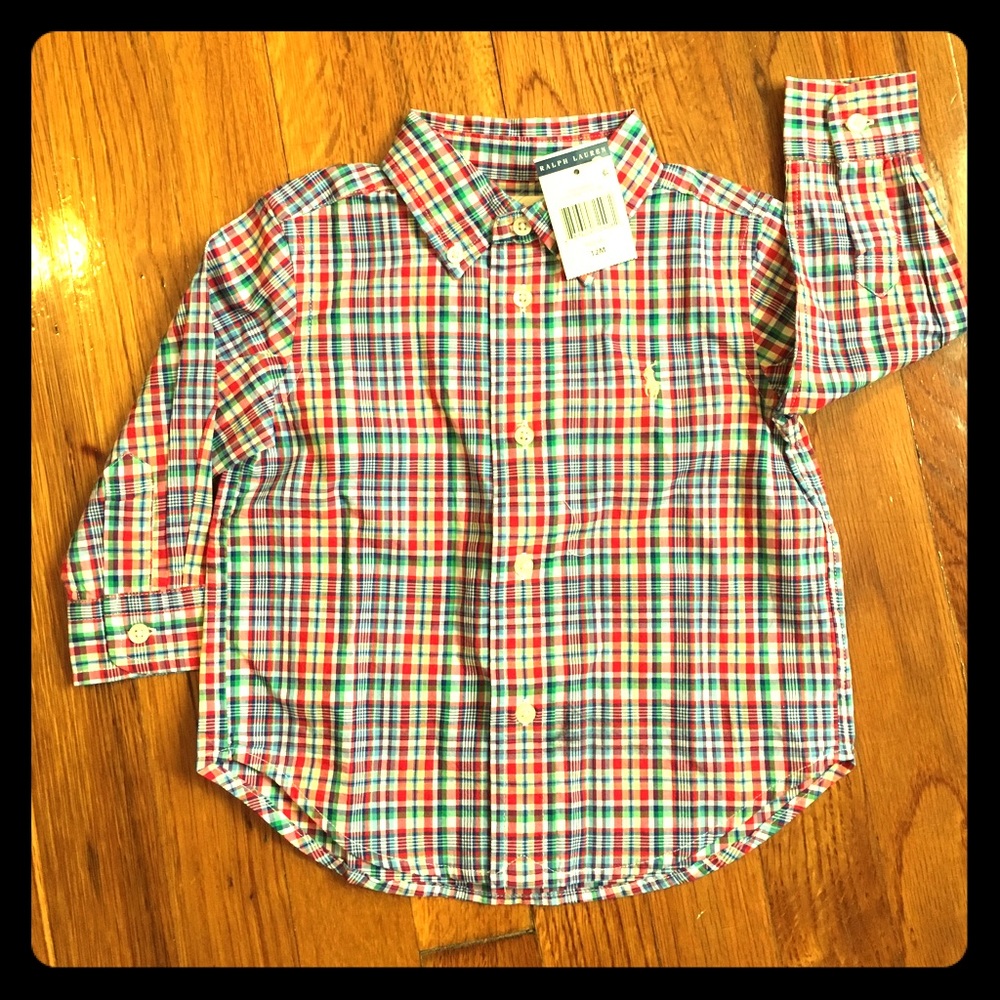 12M Ralph Lauren Dressy Shirt