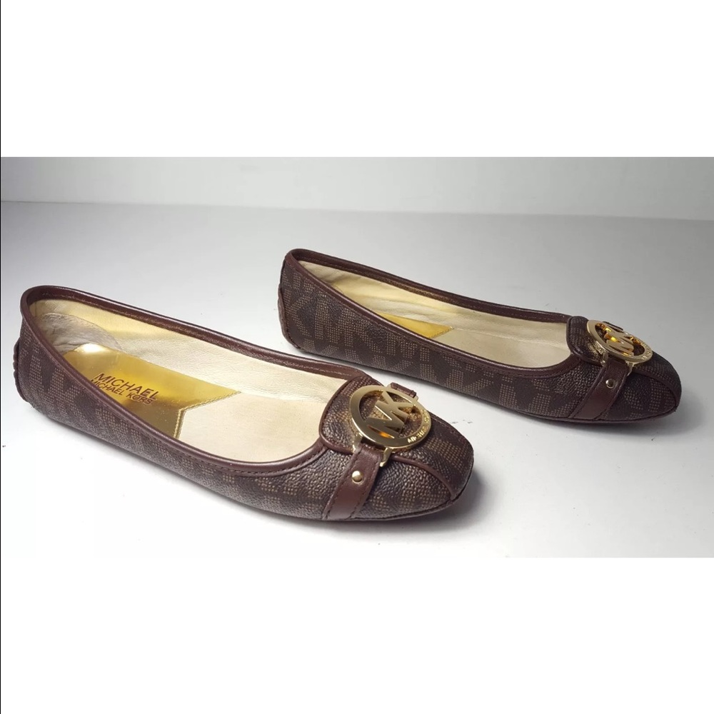 Michael Kors logo Flats