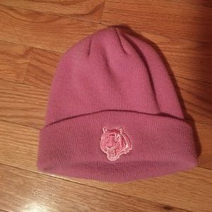 Bengals Pink Beanie
