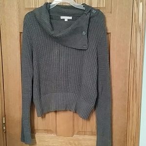 Shawl collar sweater