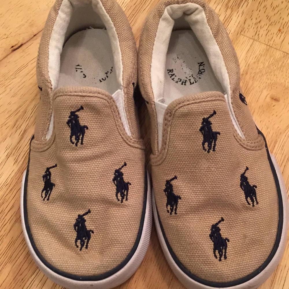Polo Ralph Lauren size 8 toddler shoes!