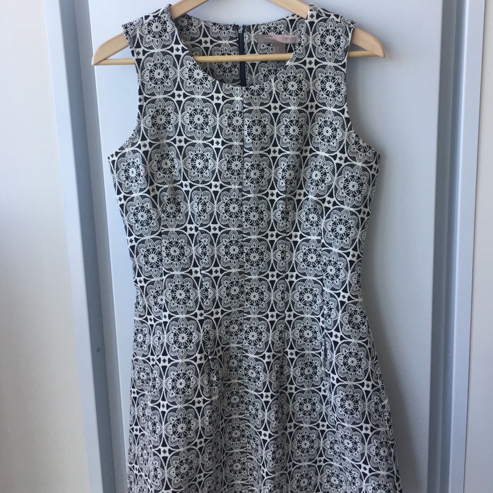 Black and White Dress