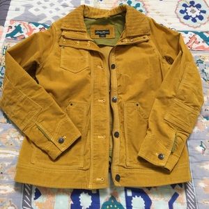 Eddie Bauer Dandelion Yellow Corduroy Jacket
