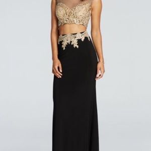 Two Piece Prom Dress