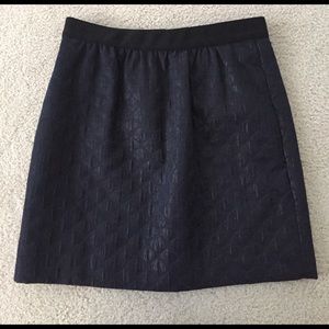 Ann Taylor Loft Shimmering Jacquard Skirt