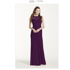 F15749 Davids Bridal Bridesmaid Gown
