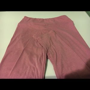 Pink Lularoe OS leggings
