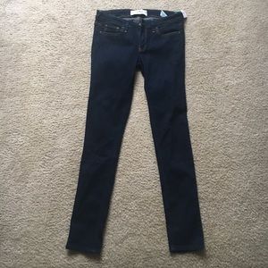 Hollister dark blue jeans
