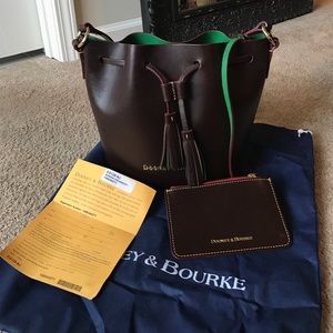 DOONEY & BOURKE Brown leather Serena Crossbody