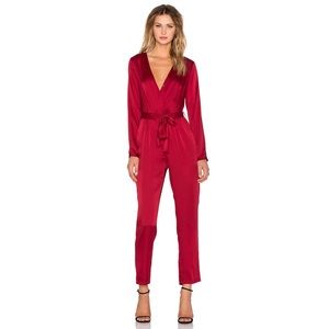 WYLDR Sophie Jumpsuit in Red