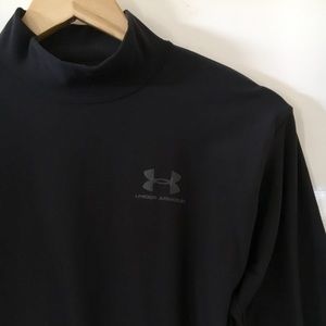 Under Armour Tops - Under Armour long sleeve mock neck workout top L Under Armour Tops - Under Armour long sleeve mock neck workout top L