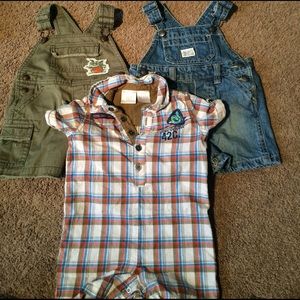 Boys overalls/romper