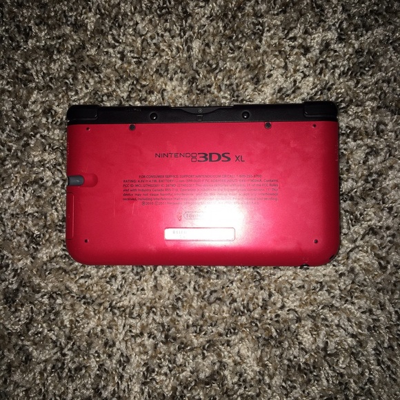 RED NINTENDO 3DSXL! - Picture 3 of 3