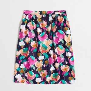 Jcrew Factory Printed floral Cotton Skirt