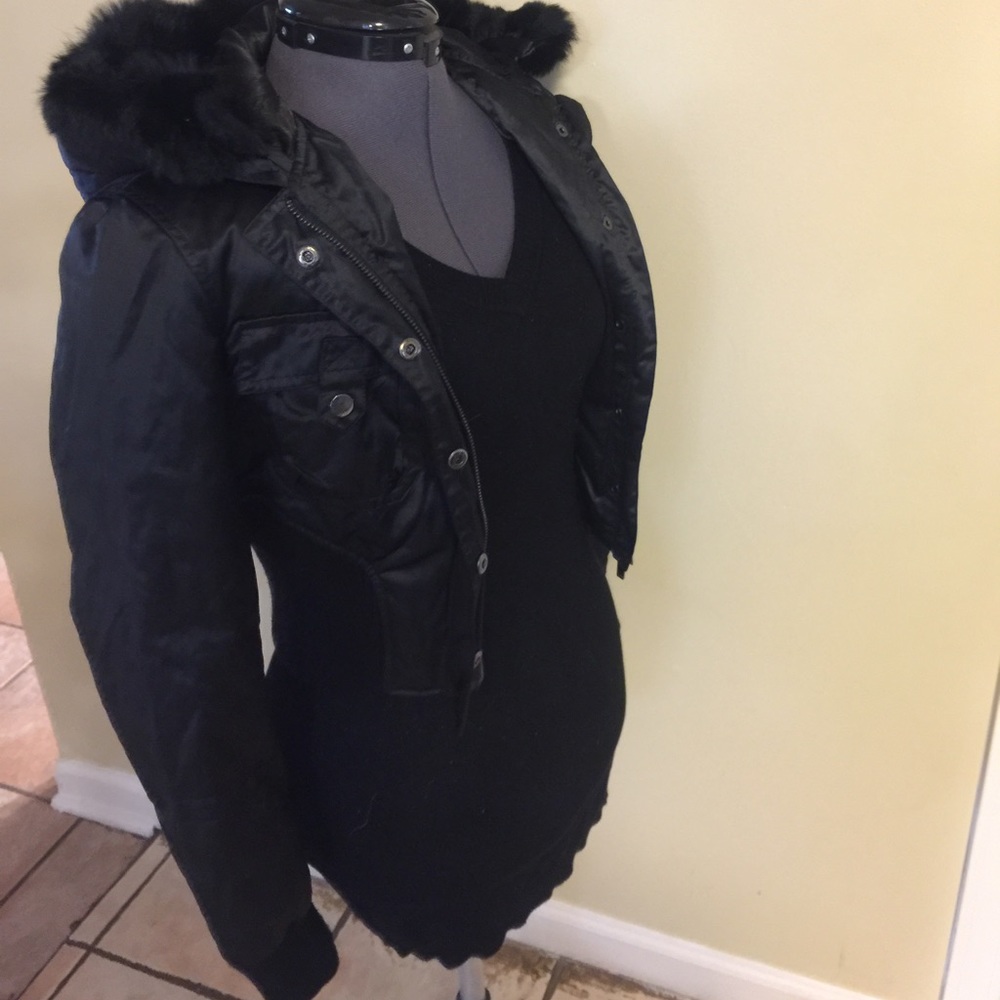 ⭐️Sexy Bebe black jacket Size Medium⭐️