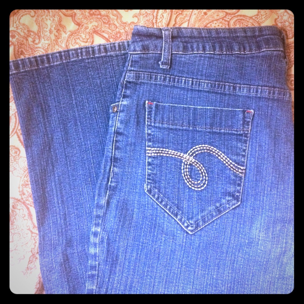 Women's jeans boot cut size GC by Dungarees Smith