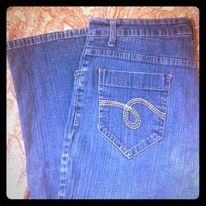 Women's jeans boot cut size GC by Dungarees Smith