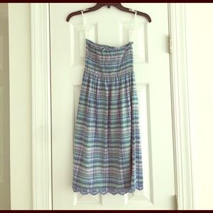 Vineyard Vines Cotton Tube Dress