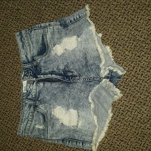 Jean shorts