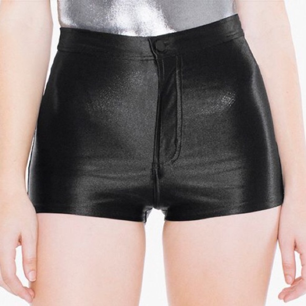 AA Disco shorts  BLACK NEW NO TAGS