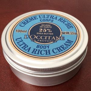 L'occitane ultra rich body cream new unopened shea
