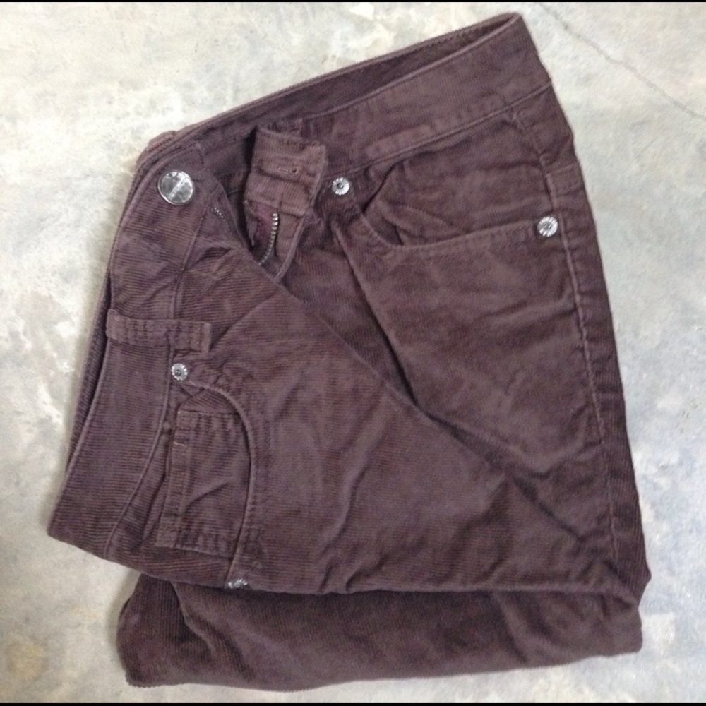 Victoria's Secret London Jean Brown Corduroy