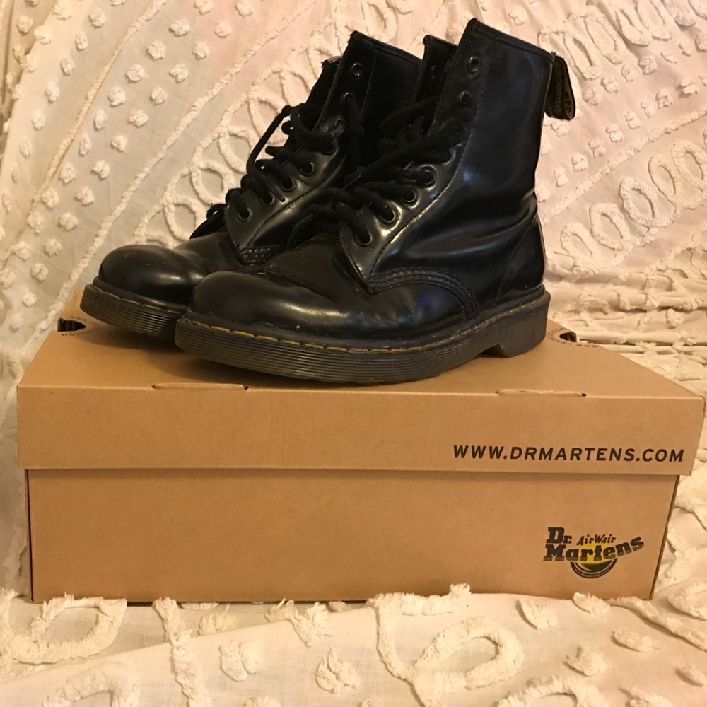 Dr Martens 1460 Patent Leather Boots