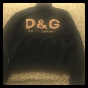DOLCE & GABBANNA knit turtle neck sweater