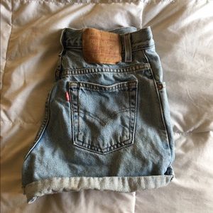 Levi's Vintage High Rise Shorts