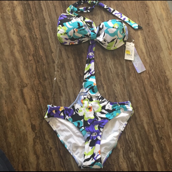 BEACH RAYS SWIMSUIT SEXY ONE PIECE SIZE 2/3 💰SALE - Picture 1 of 5