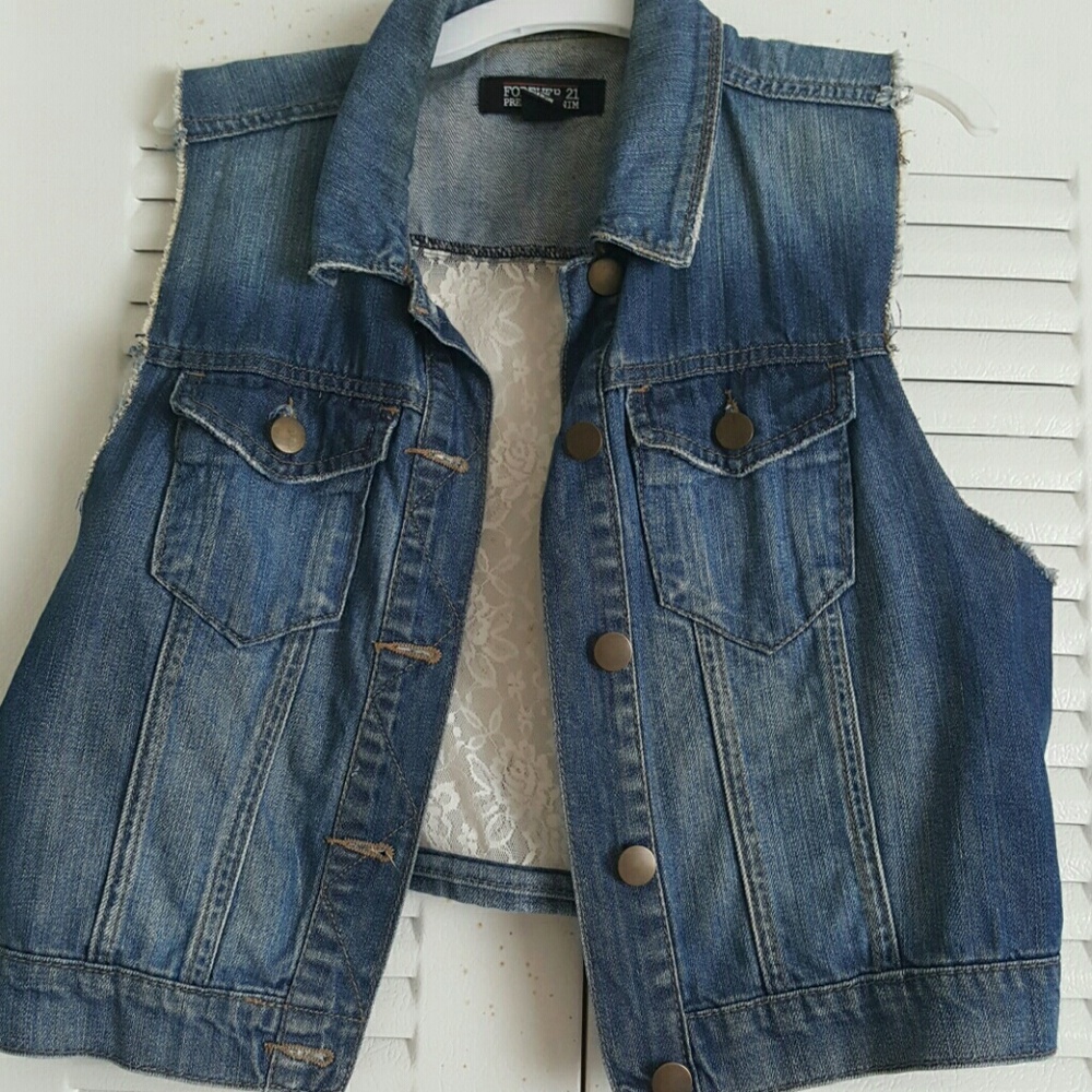 Denim vest