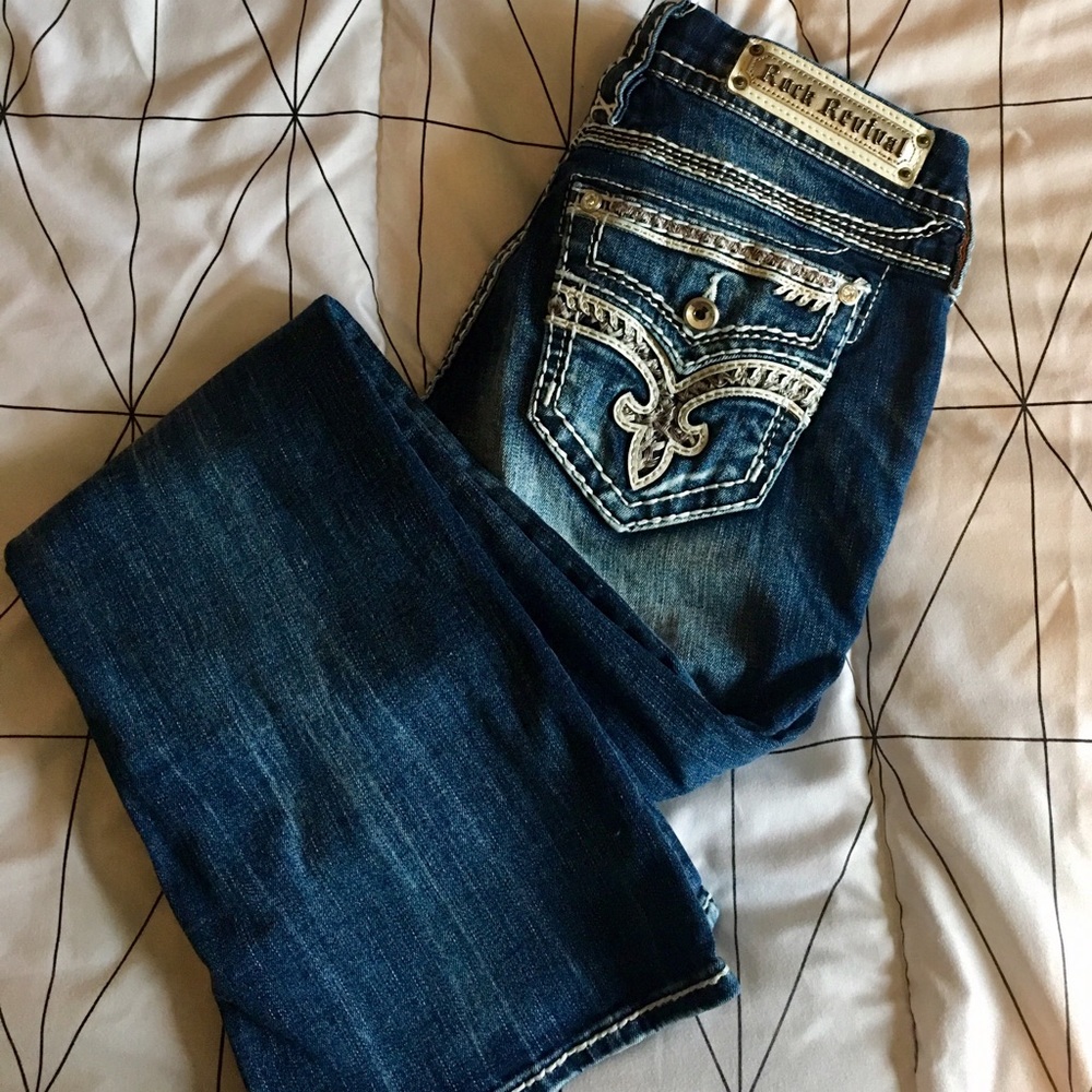 ⚡️Sale⚡️NWOT Rock Revival Felina Jeans