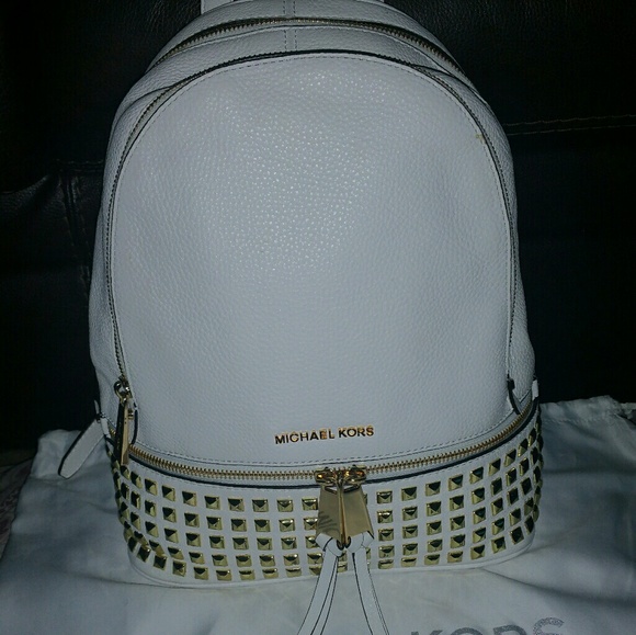 SOLD!! Studded Michael Kors Backpack (Rhea) - Picture 2 of 7