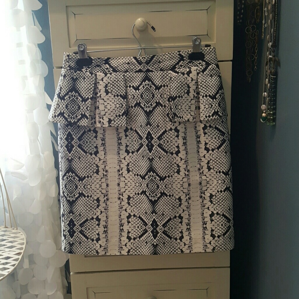 Nanette Lepore peplum mini