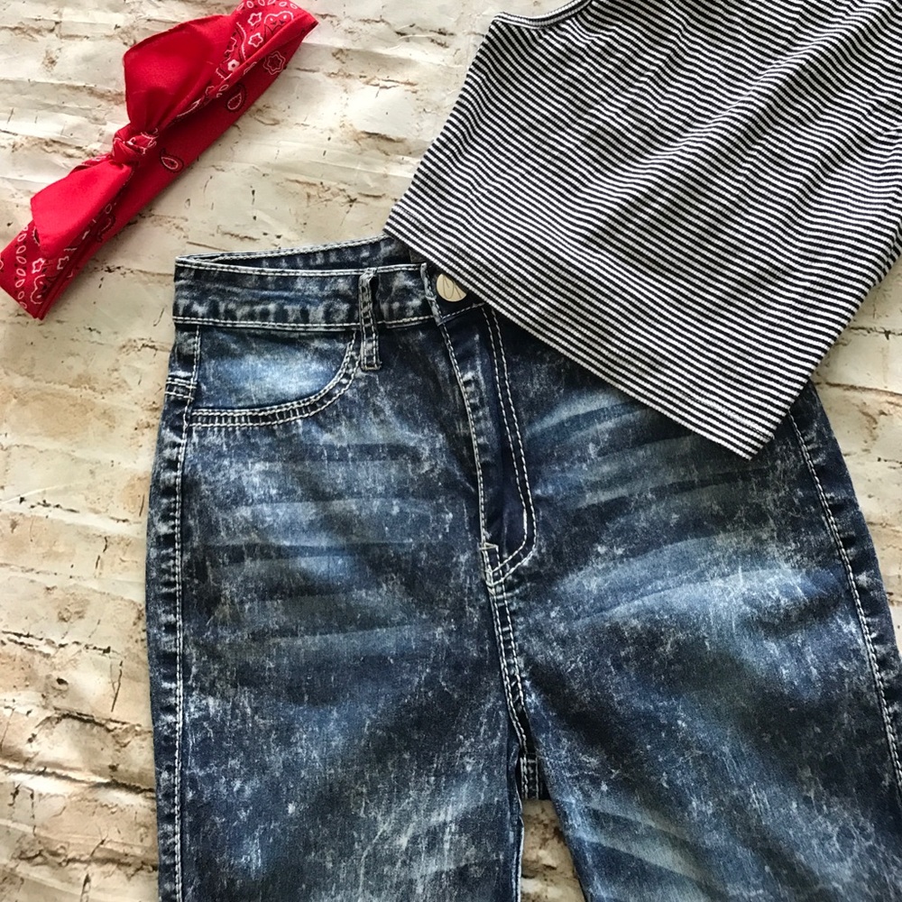 High waisted skinny Jean