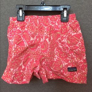 Patagonia "Baby baggies" shorts. Size 3T