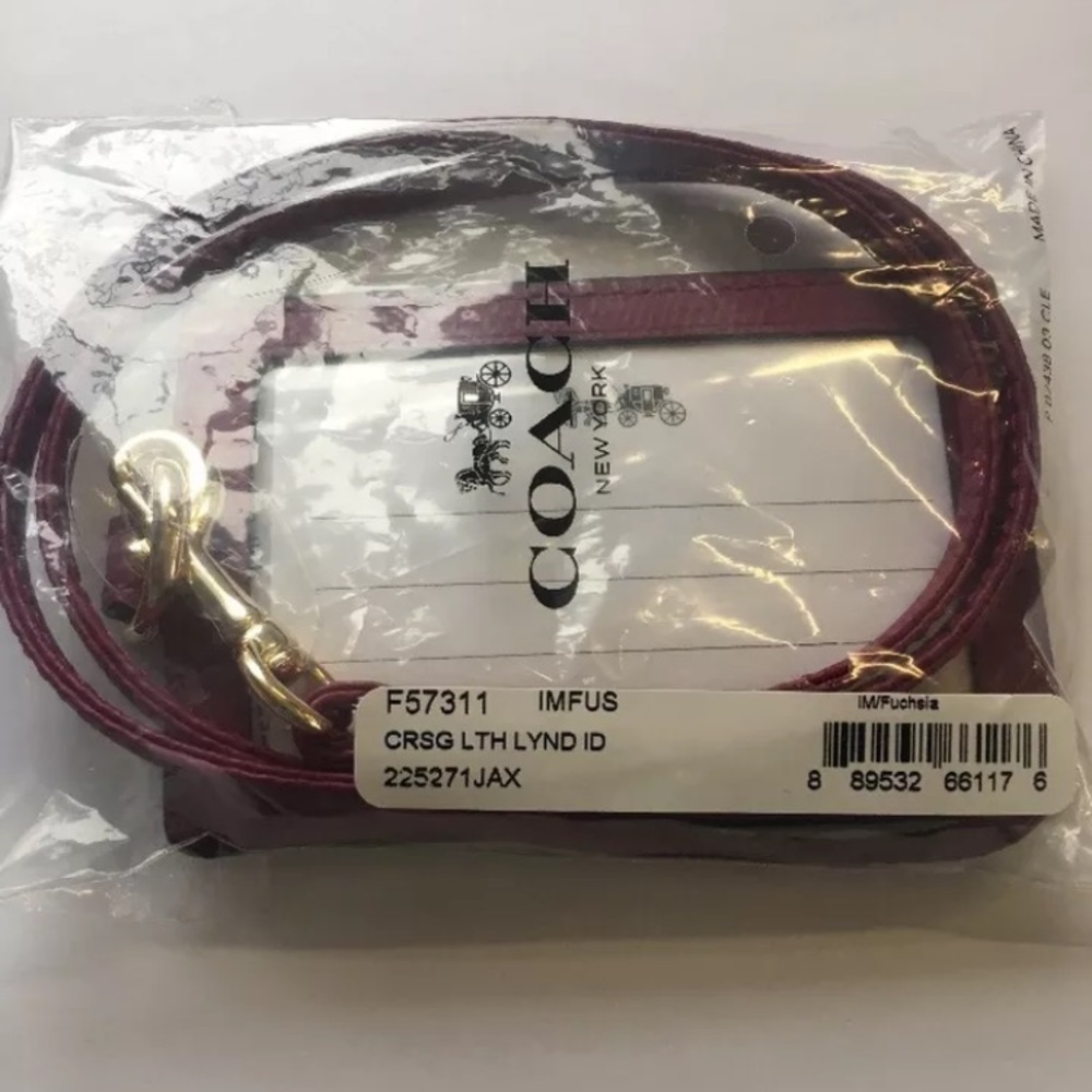 Authentic Coach ID/Badge Lanyard