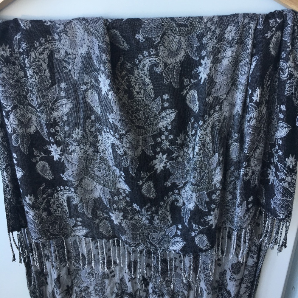 Black Rose Scarf