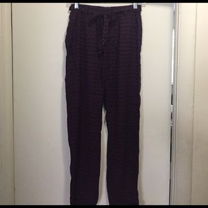 Printed pants