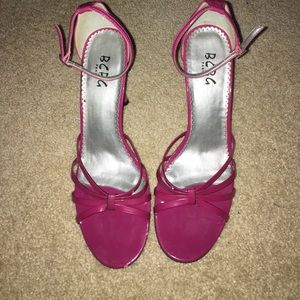 Pink BCBG sandals