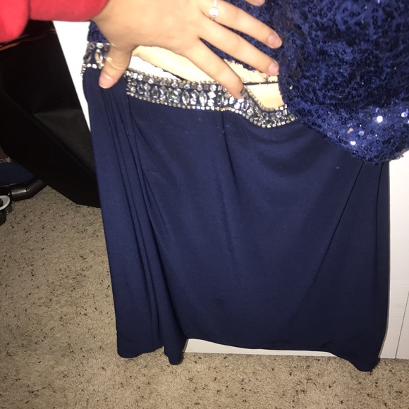 two piece prom dress - Picture 2 of 4