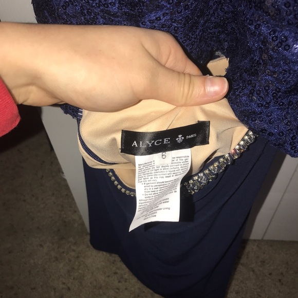 two piece prom dress - Picture 3 of 4