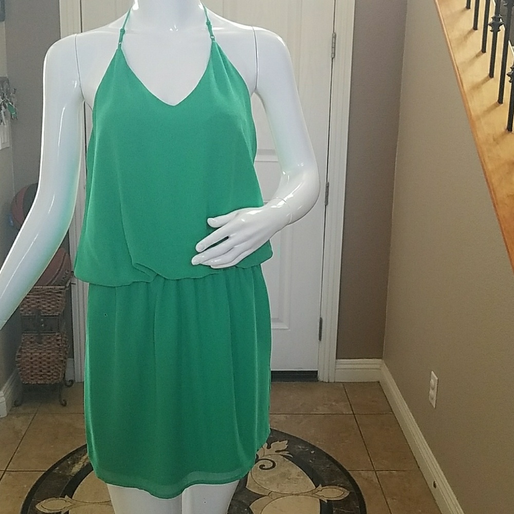 T-strap mini dress.