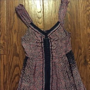 free people baby doll flower tank