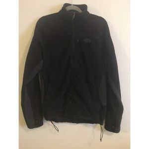 Black and Grey North Face