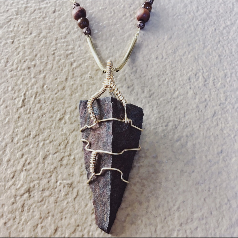 Handmade Wire Wrap Necklace
