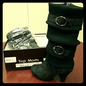 Top Moda Black Boots