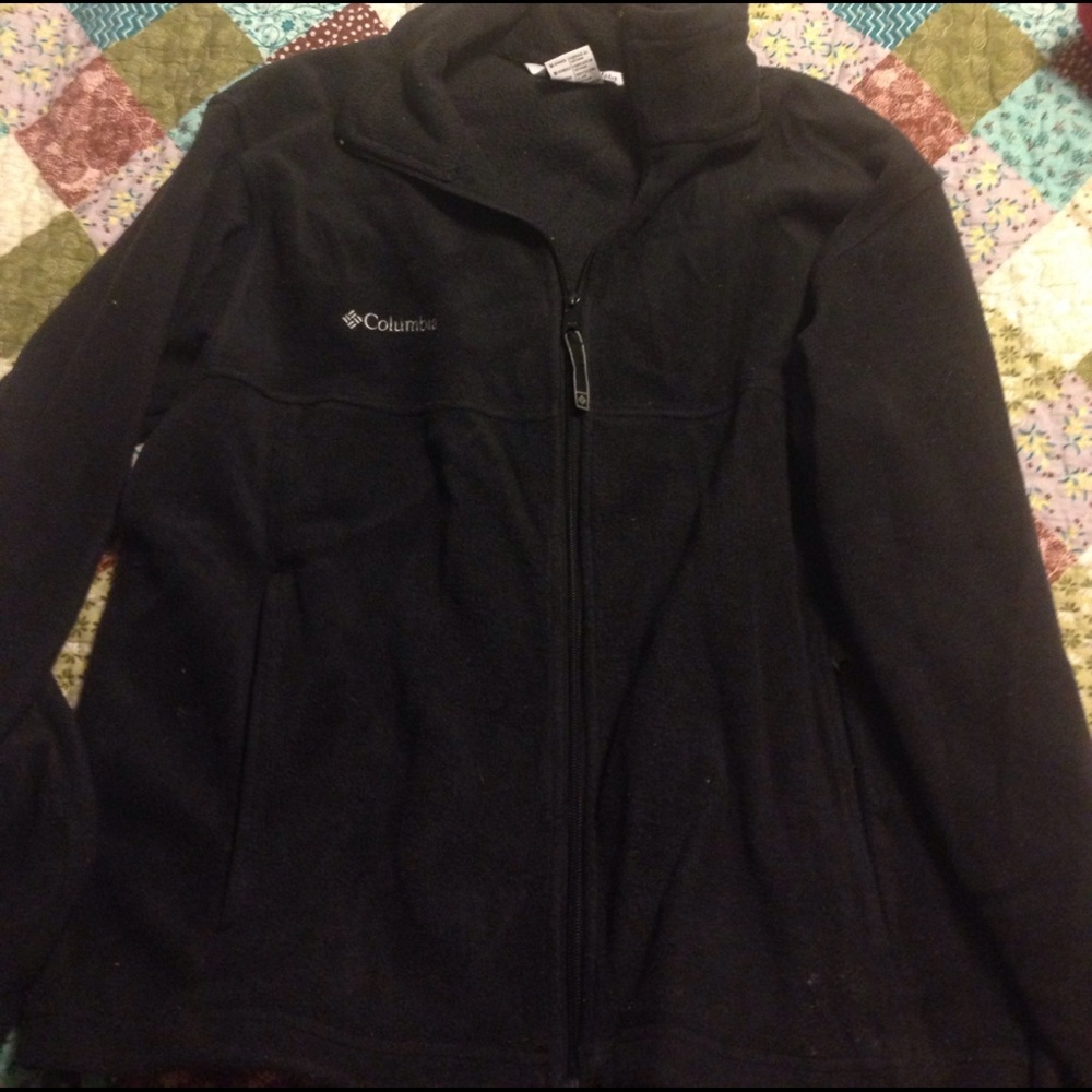 Men's Columbia zip up fleeece jacket size medium