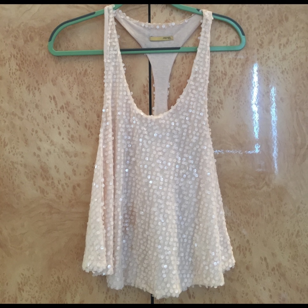 Sparkle tank top