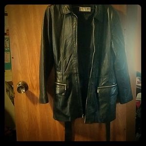 Leather jacket